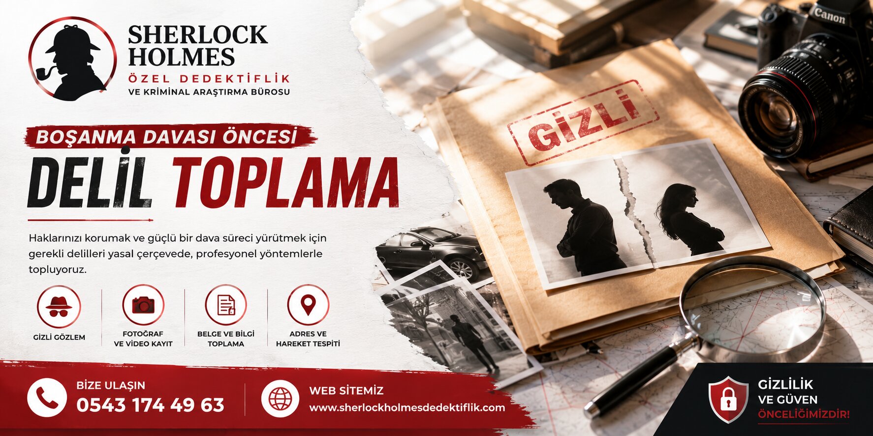 Boşanma Davaları için Delil Toplama