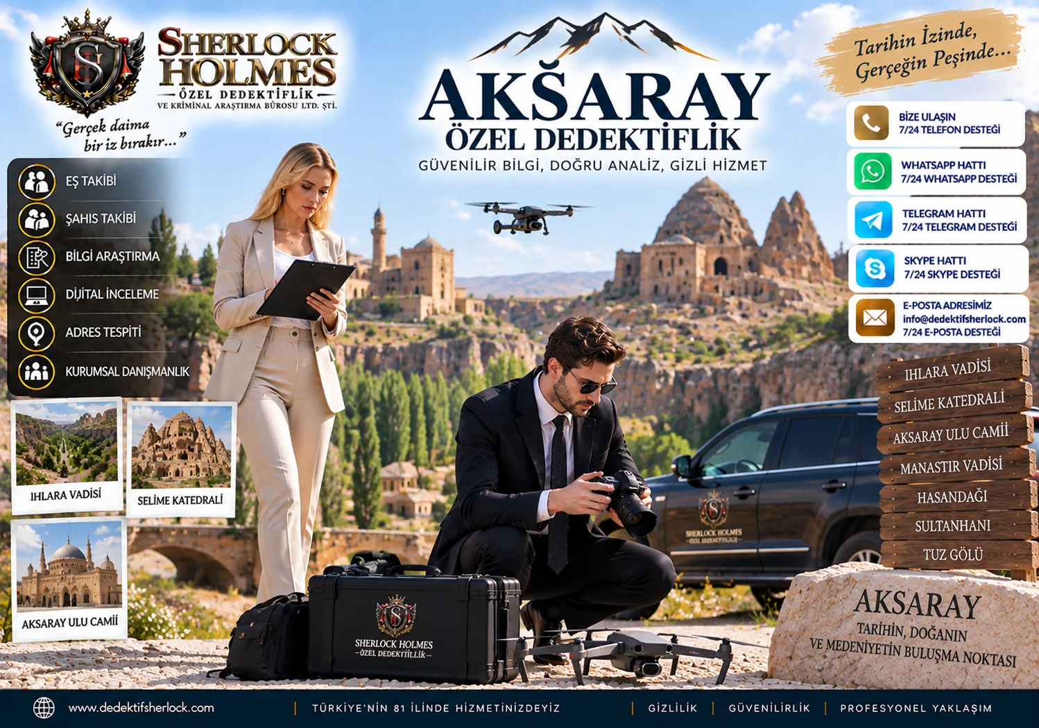Aksaray'da Özel Dedektiflik Hizmetleri
