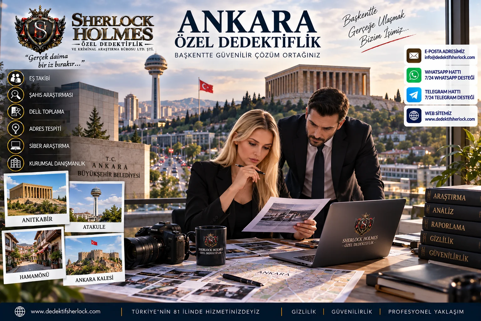Ankara Özel Dedektiflik Sözleşmesi