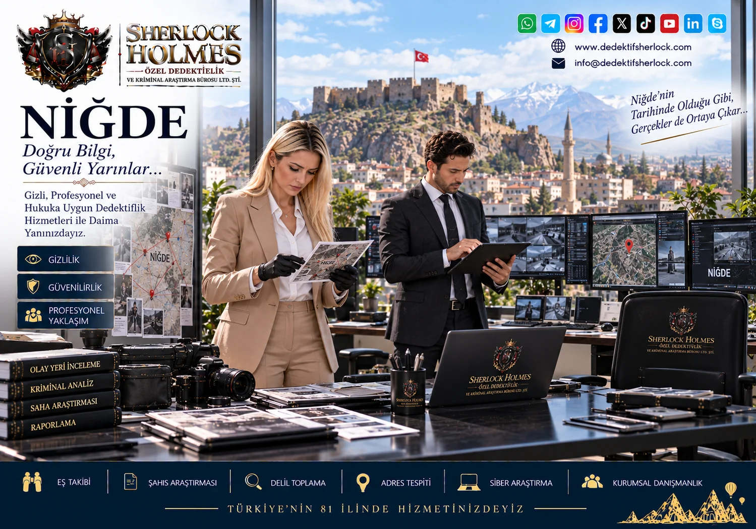 Niğde Özel Dedektiflik Sözleşmesi