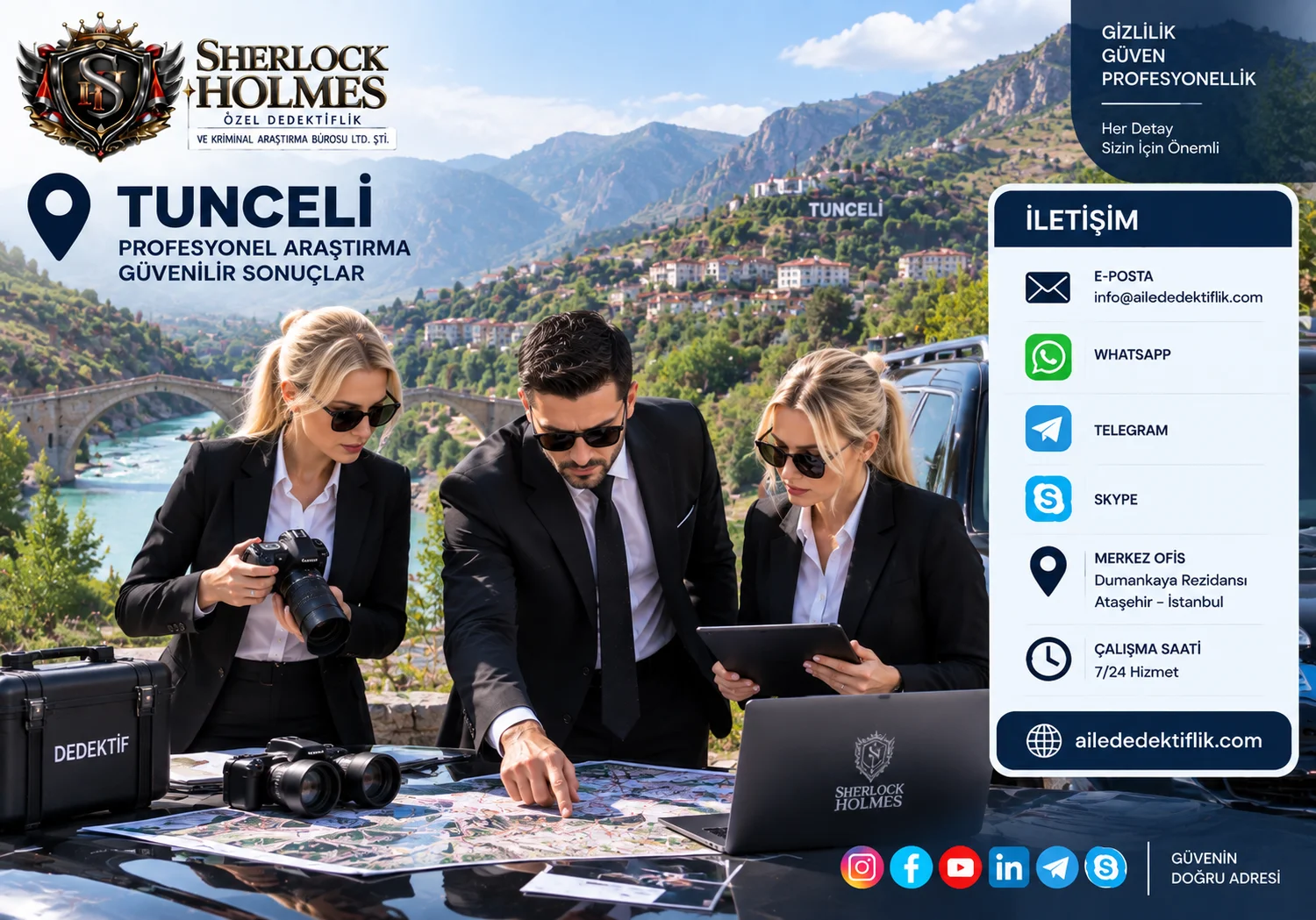 Tunceli Özel Dedektiflik Sözleşmesi